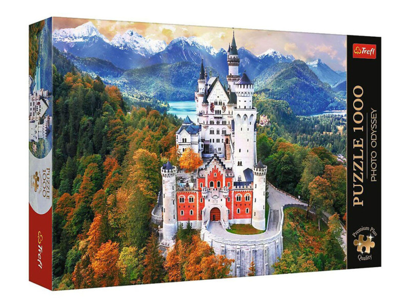 Trefl Puzzle Premium Plus - Photo Odyssey Zámek Neuschwanstein Německo 1000 dílků
